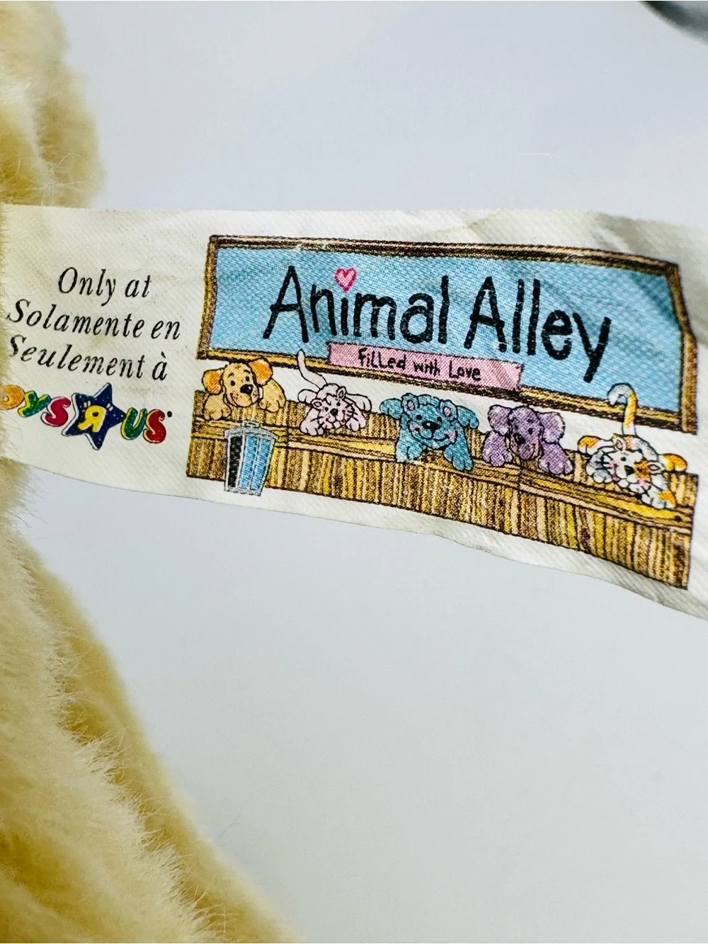 Animal Alley Pug Puppy Dog Plush Stuffed Animal Toys R Us Realistic 12” Y2K VTG